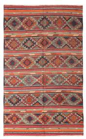 Kilim semi antique Turkish carpet XCGZK376