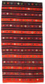 Kilim Semi-Antigo Turquia Tapete 180X353 Oriental Tecidos À Mão Vermelho Escuro/Preto (Lã, Turquia)