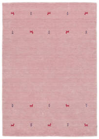 Gabbeh Loom Two Lines - Pink Rug 160X230 Modern Light Pink (Wool, India)