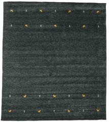 Gabbeh Loom Two Lines - Dark Grey/Green Rug 240X290 Modern Dark Turquoise 
 (Wool, India)