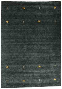 Gabbeh loom Two Lines - Dark Grey / Green rug CVD15086