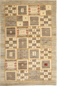 Gabbes Persia Patchwork Tæppe 202X305 Ægte Moderne Håndknyttet Lysebrun/Mørk Beige/Beige (Uld, Persien/Iran)