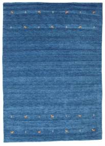 Gabbeh Loom Two Lines - Blue Rug 240X340 Modern Blue/Dark Blue (Wool, India)