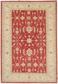 Ziegler Sag 210X313 Autentični Orijentalni Ručno Uzlan Tamna Bež/Tamnocrvena/Svjetlosmeđa (Vuna, Pakistan)