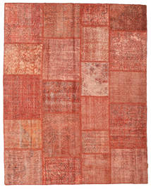 Patchwork Tapete 198X253 Moderno Feito A Mão Castanho Claro/Luz Rosa (Lã, Turquia)