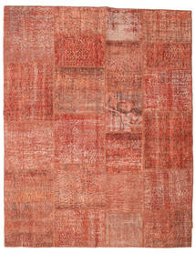 Patchwork Teppich
 198X252 Echter Moderner Handgeknüpfter Rot/Hellrosa (Wolle, Türkei)