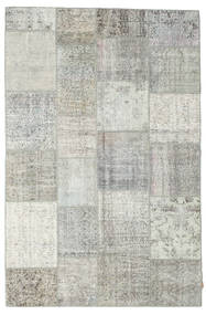 Patchwork Rug 198X301 Authentic
 Modern Handknotted Light Grey/Beige (Wool, Turkey)
