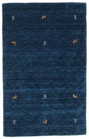 Gabbeh Loom Two Lines - Blu Scuro Tappeto 100X160 Moderno Blu Scuro (Lana, India)