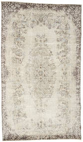 Colored Vintage Matta 163X287 Äkta Modern Handknuten Mörkbeige/Ljusbrun (Ull, Turkiet)