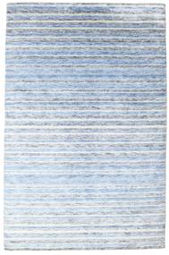 Bamboo Silk Handloom Rug 200X304 Authentic
 Modern Handknotted Beige/Light Blue ( India)