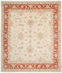 Ziegler Szőnyeg 294X345 Keleti Csomózású Bézs/Piros Nagy (Gyapjú, Pakisztán
)