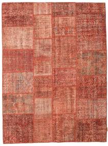 Patchwork Alfombra 171X230 Moderna Hecha A Mano Roja/Rosa Claro (Lana, Turquía)