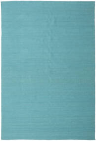 Kilim Loom - Azul Petroleo Tapete 200X300 Moderno Tecidos À Mão Azul Turquesa/Azul (Lã, Índia)