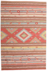 Kilim Mersin Tappeto 190X290 Moderno Tessuto A Mano Ruggine/Rosso/Beige (Lana, India)