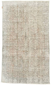 Colored Vintage Teppe 155X277 Ekte Moderne Håndknyttet Lys Grå/Mørk Beige (Ull, Tyrkia)