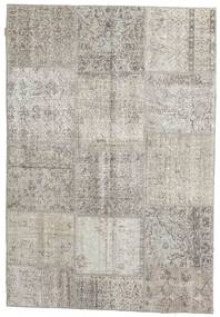 Patchwork Rug 160X232 Authentic
 Modern Handknotted Light Grey/Light Brown (Wool, Turkey)