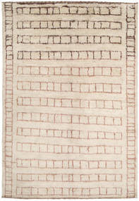 Barchi/Moroccan Berber Matto 197X282 Moderni Käsinsolmittu Beige/Vaaleanruskea (Villa, Afganistan)