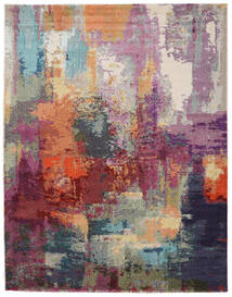 Aruba Tapete 200X250 Moderno Porpora Escuro/Castanho Claro ( Turquia)