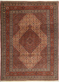 Sarab Szőnyeg 218X310 Keleti Csomózású Sötétpiros/Sötétbarna (Gyapjú, Perzsia/Irán)