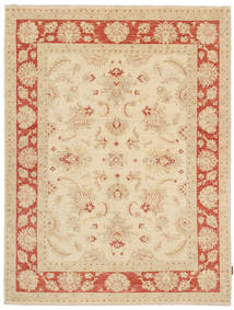 Ziegler Rug 168X225 Authentic
 Oriental Handknotted Dark Beige/Beige (Wool, Pakistan)