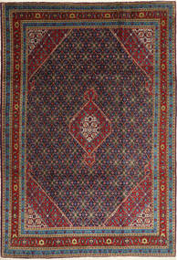 Ardebil Rug 202X285 Authentic
 Oriental Handknotted Dark Red/Dark Grey (Wool, Persia/Iran)