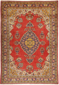 Golpayegan 러그 213X323 정품
 오리엔탈 수제 브라운/러스트 레드 (울, 페르시아/이란)