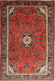 Lillian Alfombra 214X326 Oriental Hecha A Mano Marrón/Azul Oscuro (Lana, Persia/Irán)