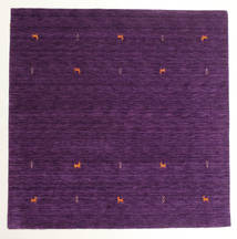 Gabbeh Loom Two Lines - Purple Rug 200X200 Modern Square Dark Purple/Purple (Wool, India)