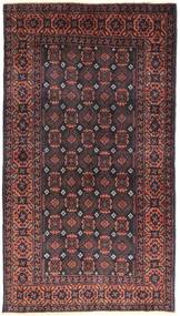 Baluch 러그 100X180 정품
 오리엔탈 수제 다크 레드/다크 그레이 (울, 페르시아/이란)