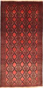 Baluch 러그 107X213 정품
 오리엔탈 수제 다크 레드/브라운 (울, 페르시아/이란)