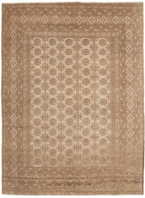 Afghan Rug 196X274 Authentic
 Oriental Handknotted Light Brown/Brown (Wool, Afghanistan)