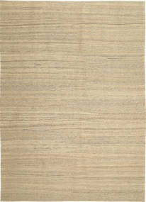 Kelim Moderni Matto 210X297 Moderni Käsinkudottu Beige/Vaaleanharmaa (Villa, Persia/Iran)