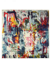 Leloudo 러그 200X200 모던 사각형 라이트 그린/베이지 ( 터키)