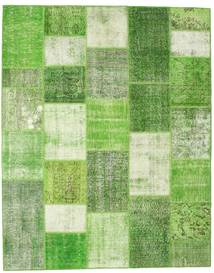 Patchwork Sag 202X255 Autentični
 Moderni Ručno Uzlan Svjetlozelena/Maslinasto Zelena (Vuna, Turska)