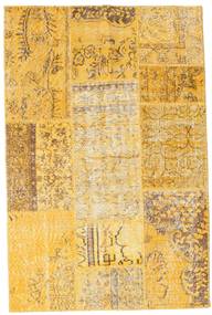 Patchwork Sag 120X183 Autentični
 Moderni Ručno Uzlan Svjetlosmeđa/Žuta (Vuna, Turska)