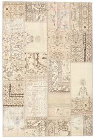 Patchwork Covor 158X235 Modern Lucrat Manual Bej/Maro Deschis (Lână, Turcia)