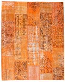 Patchwork Tapete 199X247 Moderno Feito A Mão Laranja (Lã, Turquia)