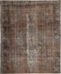 Colored Vintage Tæppe 283X347 Ægte Moderne Håndknyttet Mørkebrun/Brun Stort (Uld, Persien/Iran)