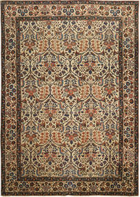 Tabriz Patina Szőnyeg 238X338 Keleti Csomózású Barna/Világosbarna (Gyapjú, Perzsia/Irán)