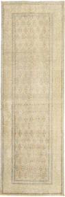 Colored Vintage Teppich
 90X288 Echter Moderner Handgeknüpfter Läufer Dunkel Beige/Beige (Wolle, Persien/Iran)