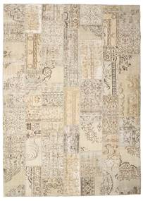 Patchwork Matta 251X350 Äkta Modern Handknuten Ljusbrun/Beige Stor (Ull, Turkiet)