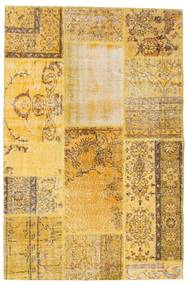 Patchwork Sag 121X185 Autentični
 Moderni Ručno Uzlan Svjetlosmeđa/Žuta (Vuna, Turska)