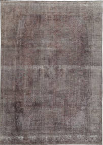 Colored Vintage Sag 194X274 Autentični
 Moderni Ručno Uzlan Tamnosiva/Svjetlosiva (Vuna, Perzija/Iran)