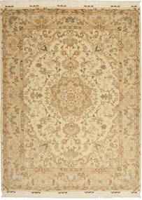 Tabriz#60 Raj silk warp carpet AXVZC1110