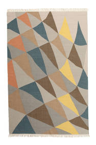 Fly Rug 200X300 Authentic
 Modern Handwoven Light Brown/Light Grey/Dark Grey (Wool, India)