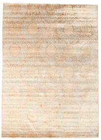 Damask Rug 235X296 Authentic
 Modern Handknotted Beige/Light Brown ( India)