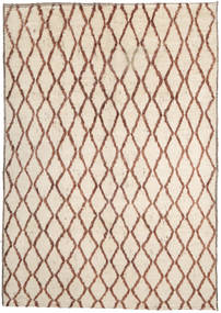 Barchi/Moroccan Berber Rug 192X278 Authentic
 Modern Handknotted Beige/Light Brown (Wool, Afghanistan)