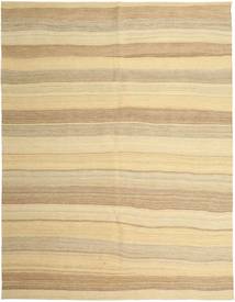 Kilim Modern Rug 198X258 Authentic
 Modern Handwoven Dark Beige/Light Brown (Wool, Persia/Iran)