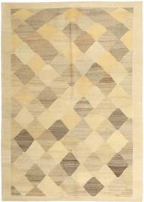 Kilim Modern Rug 170X243 Authentic
 Modern Handwoven Dark Beige/Light Brown (Wool, Persia/Iran)