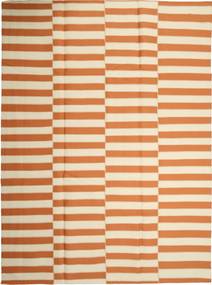 Kilim Modern Rug 232X315 Authentic
 Modern Handwoven Beige/Orange (Wool, Persia/Iran)
